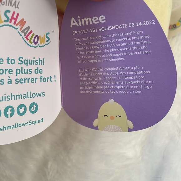 Aimee Squishmallow - Picture 3 of 3